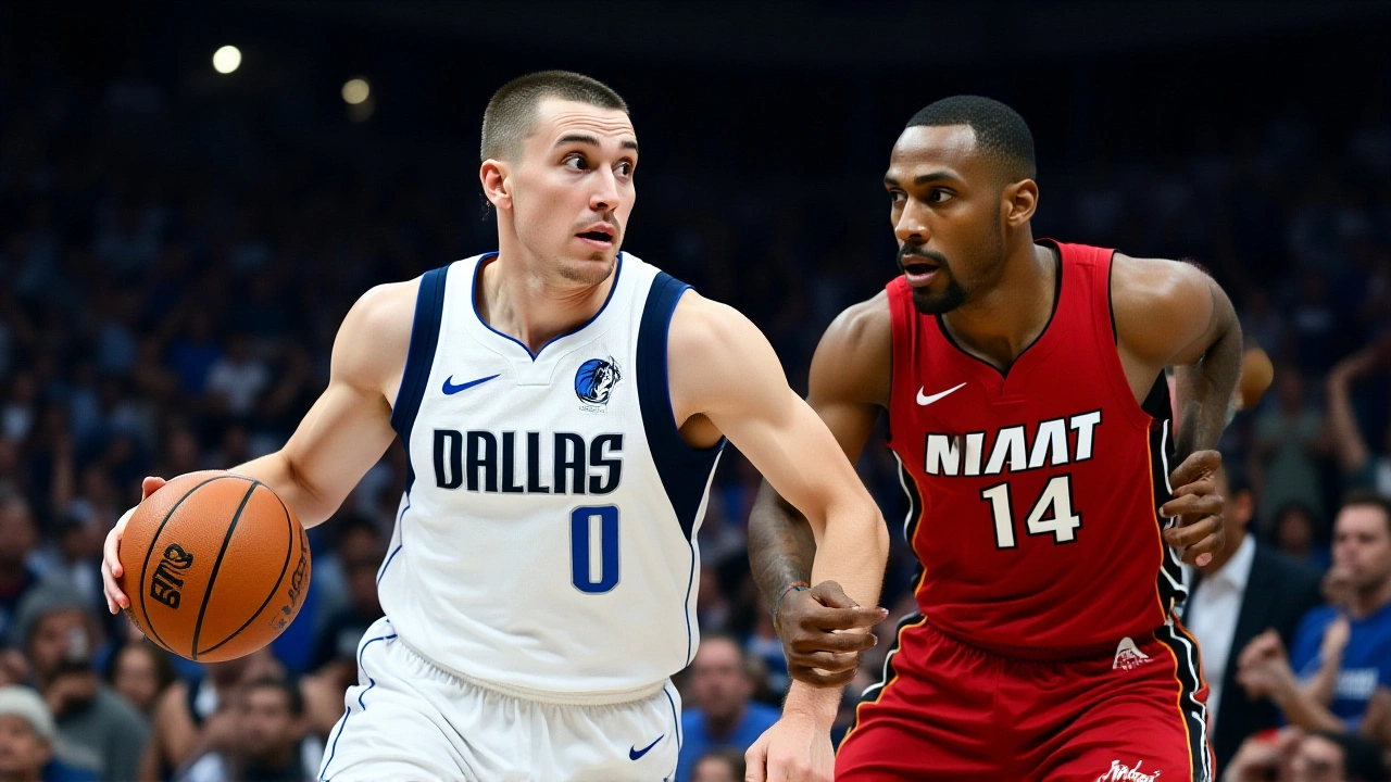 Mavericks stun Heat 118-113 with only nine players, Dante Exum drops 27