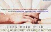 Rent Assistance For Single Mothers